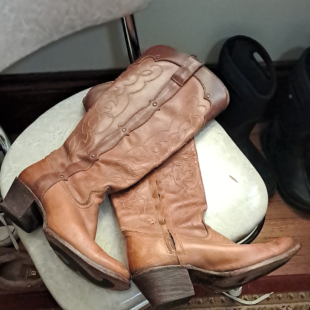 Corral Side Zip Western Boots